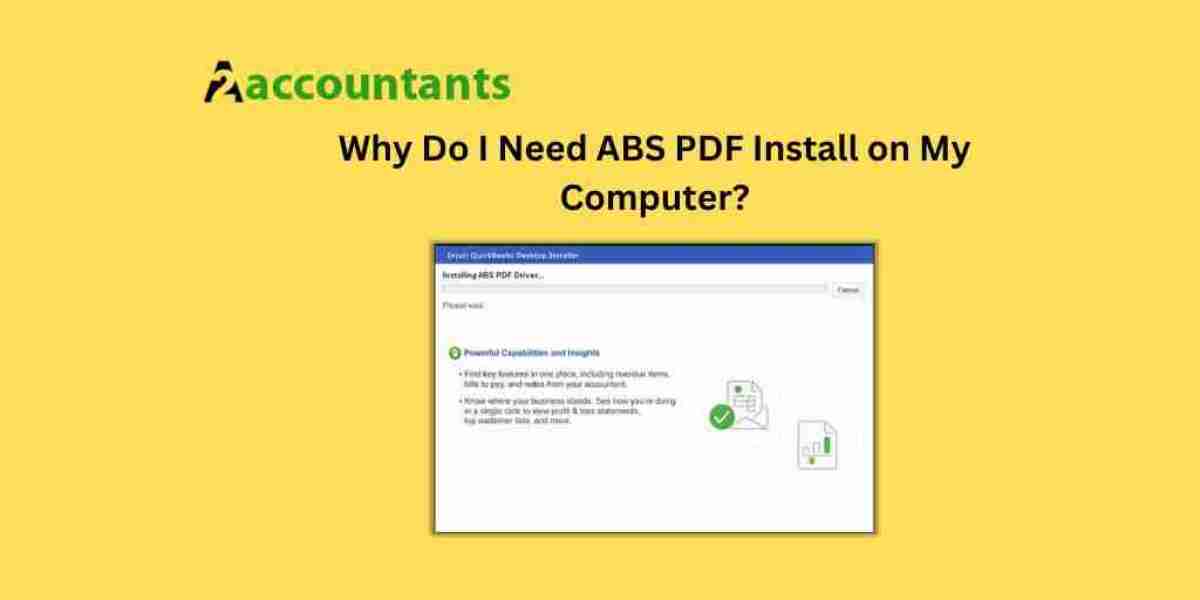 Why Do I Need ABS PDF Install on My Computer?