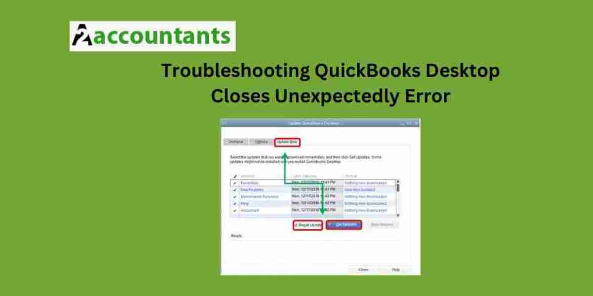 Troubleshooting QuickBooks Desktop Closes Unexpectedly Error