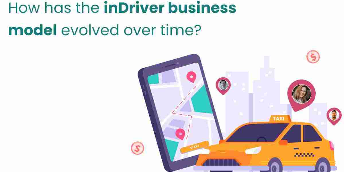 How has the inDriver business model evolved over time?