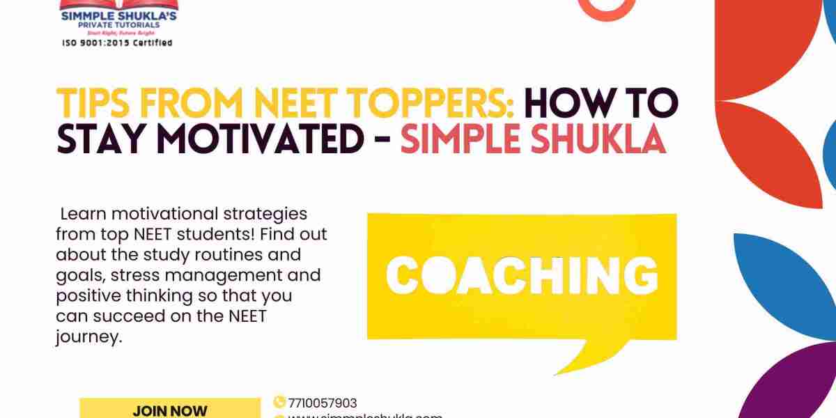 Tips from NEET Toppers: How to Stay Motivated -  Simple Shukla